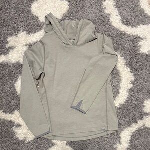 L.L. Bean Light Green Insect Shield Hoodie